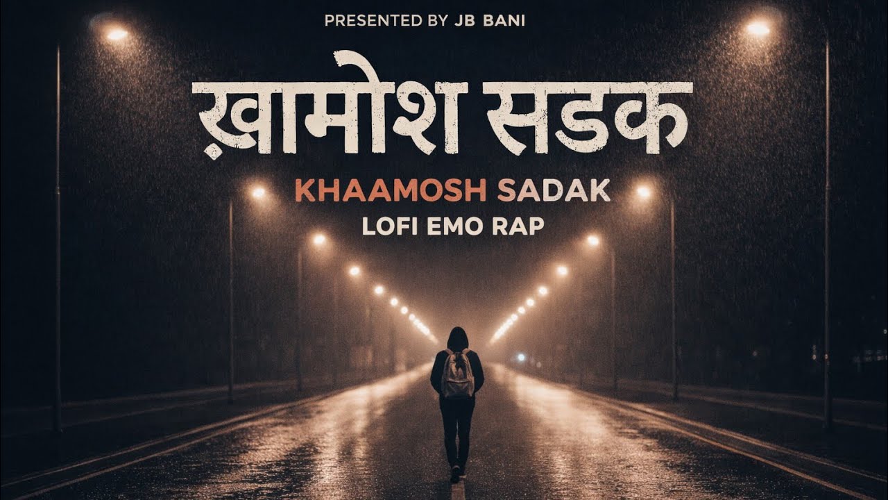 KHAAMOSH SADAK | JB BANI | LOFI EMO RAP | HEART BREAK | 2026