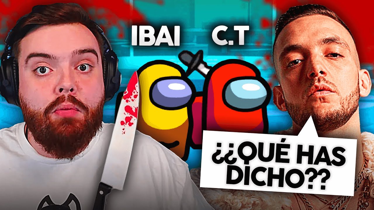 AMENAZO A C.TANGANA EN AMONG US | CON PAPO, ANDER, REVEN, GONCHO, BARBEQ, CRISTININI, MAYICHI