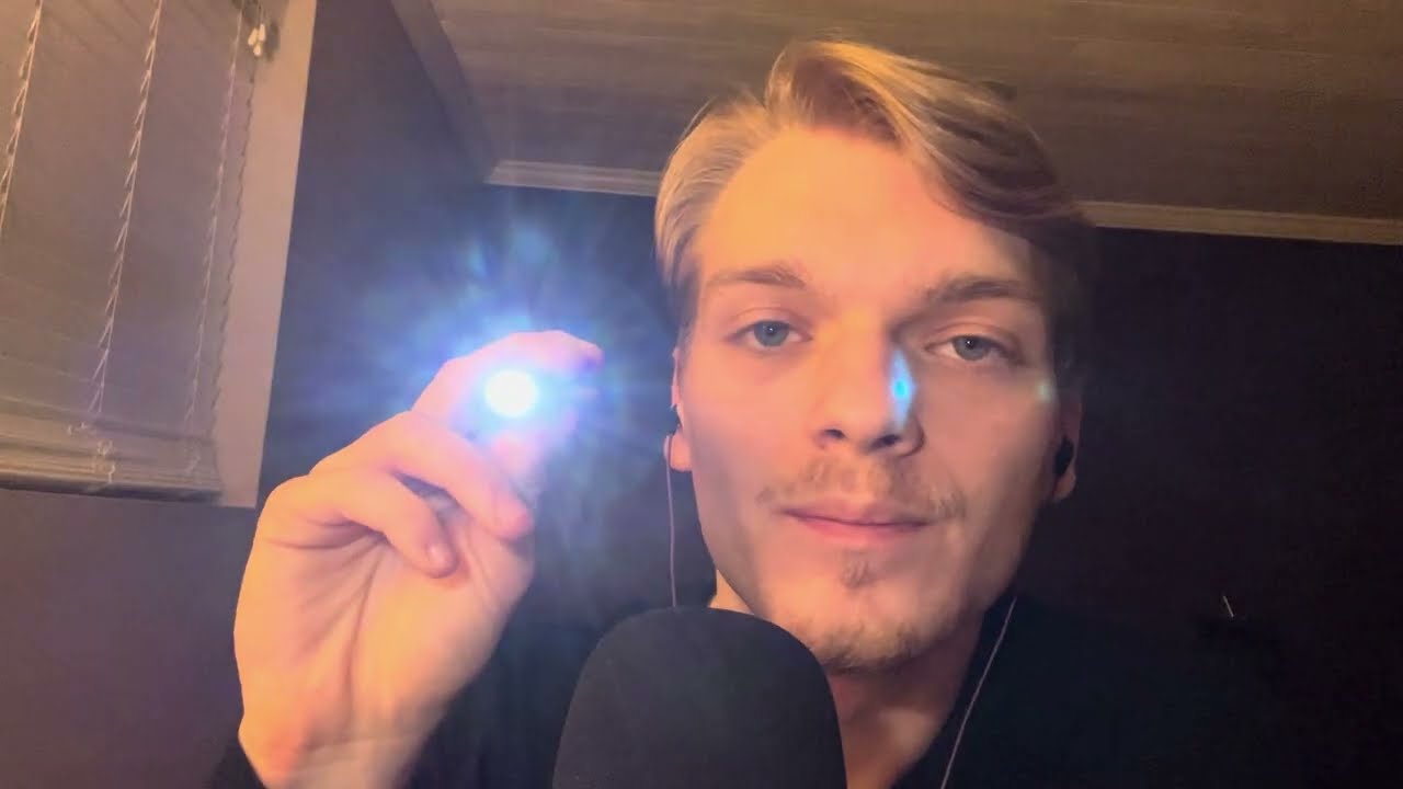 Out of pocket Cranial Nerve Exam and Haircut! (ASMR)
