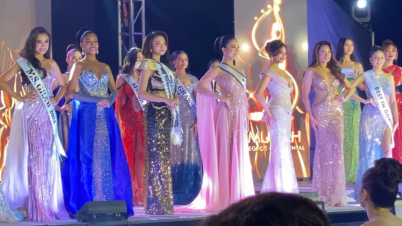 EVENING GOWN COMPETITON Miss Universe Philippines Negros Occidental Coronation  Bacolod