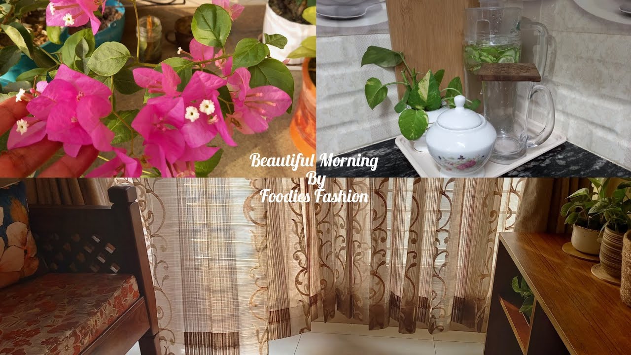 A beautiful morning | Detox water
