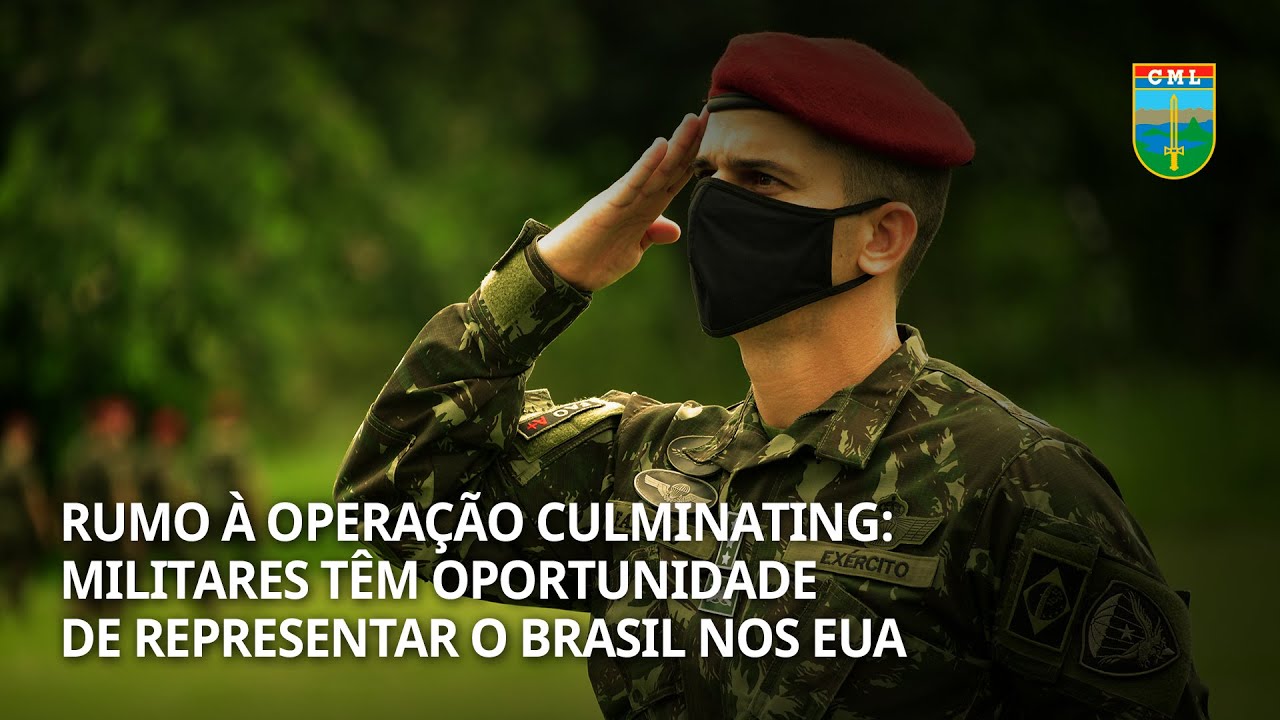 Rumo à Operação Culminating: militares têm oportunidade de representar o Brasil nos EUA | TV CML