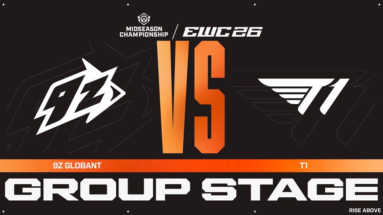 9z Globant vs T1 | OWCS MSC na EWC 26 - Faza grupowa - VOD