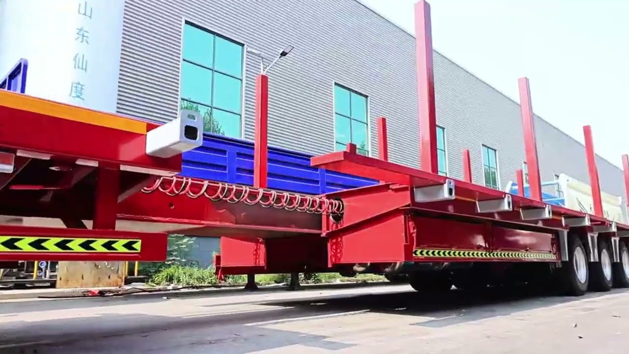 China'S Top Semi-Trailer Manufacturer, High Quality Low Bed Trailer,Factory Price