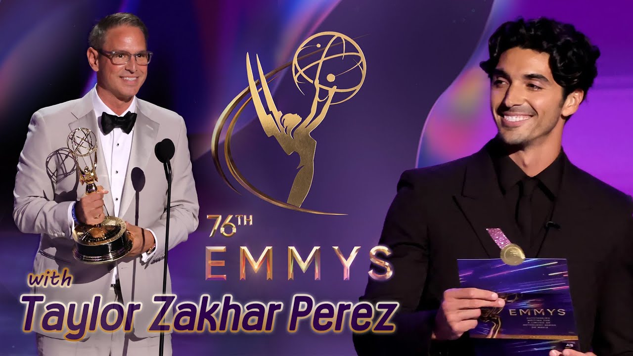 An Evening with Taylor Zakhar Perez at Emmys 2024 | 테일러 자카르 페레즈 - 에미 시상식 인터뷰 (1/2)