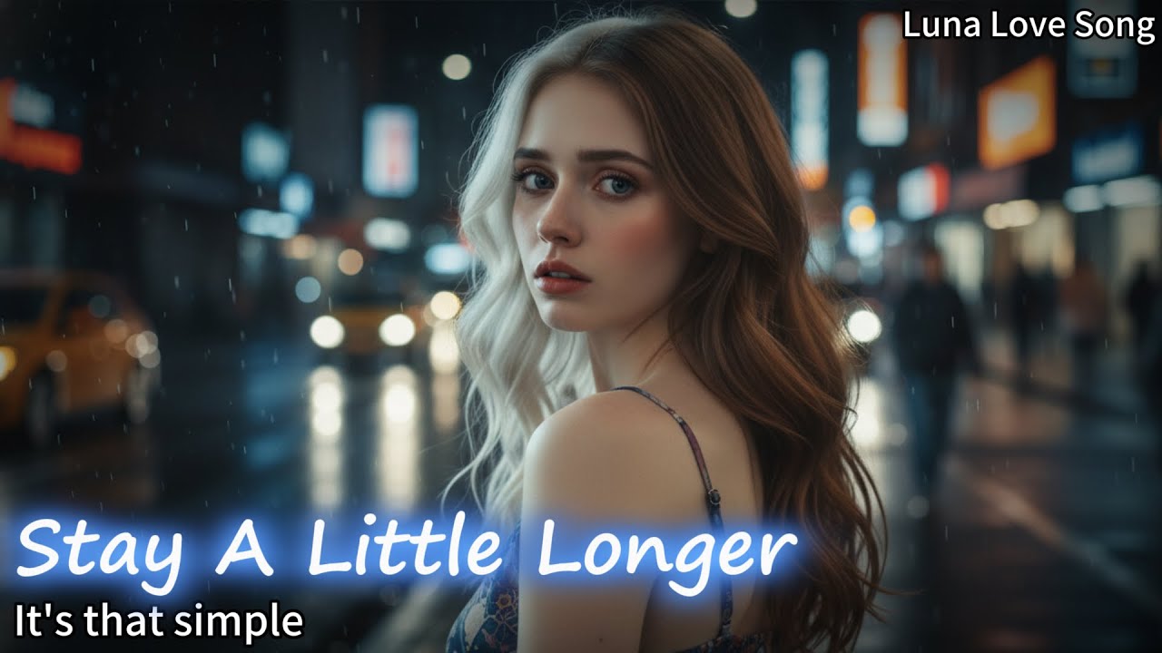 Stay A Little Longer | Soft Indie Love Song About Real Forever