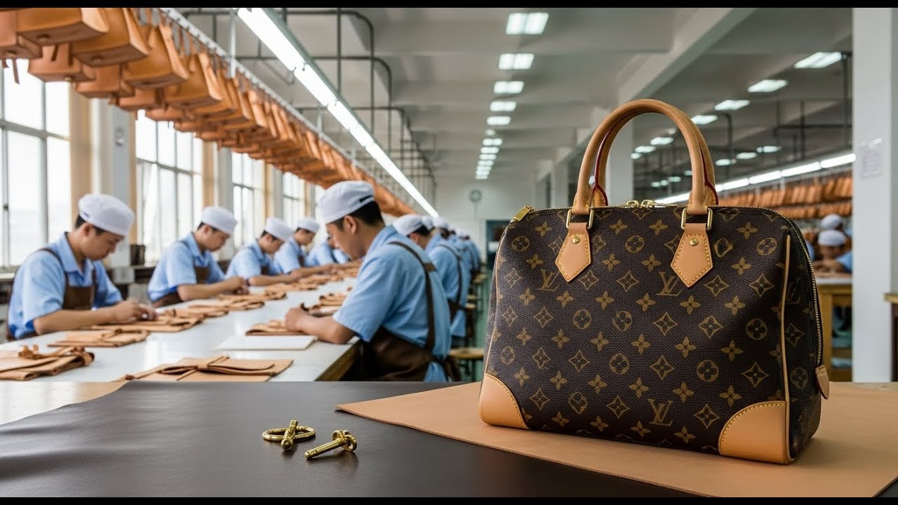 Inside the Louis Vuitton Handbag Factory | How 300 Artisans Craft 1 Louis Vuitton Bag in 1 Week