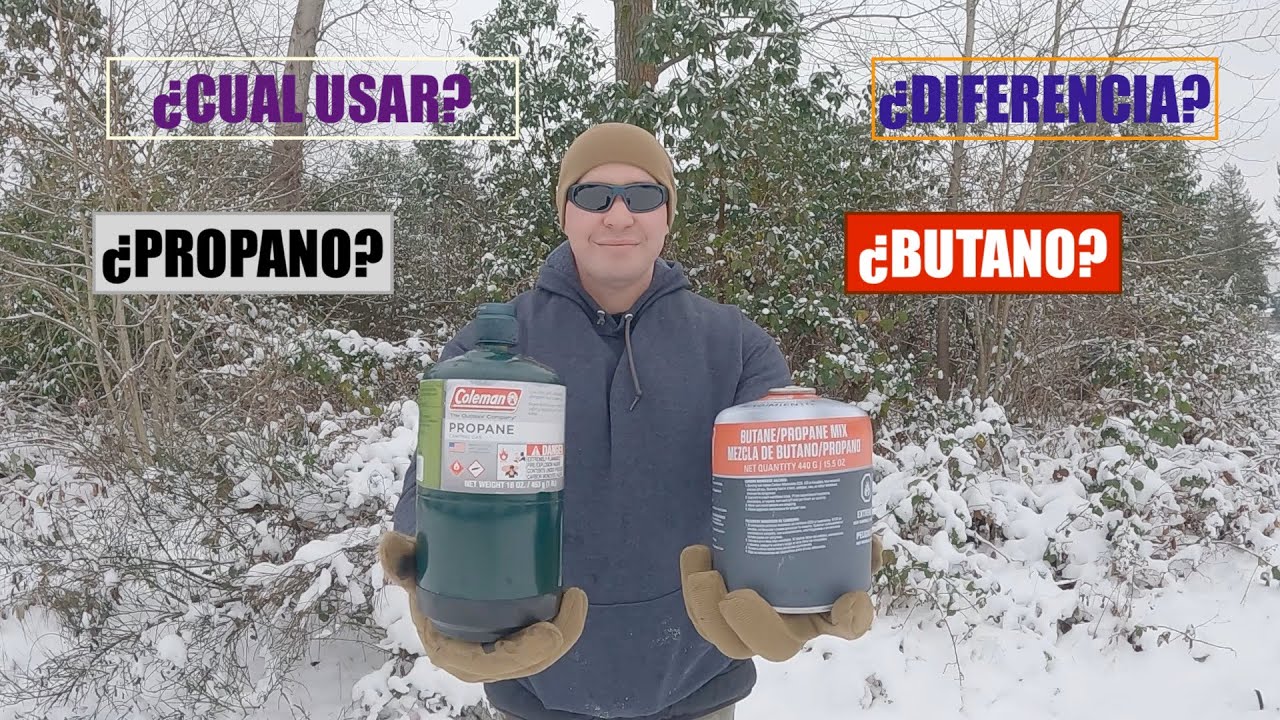 PROPANO Y BUTANO. DIFERENCIAS.  ¿CUAL USAR?