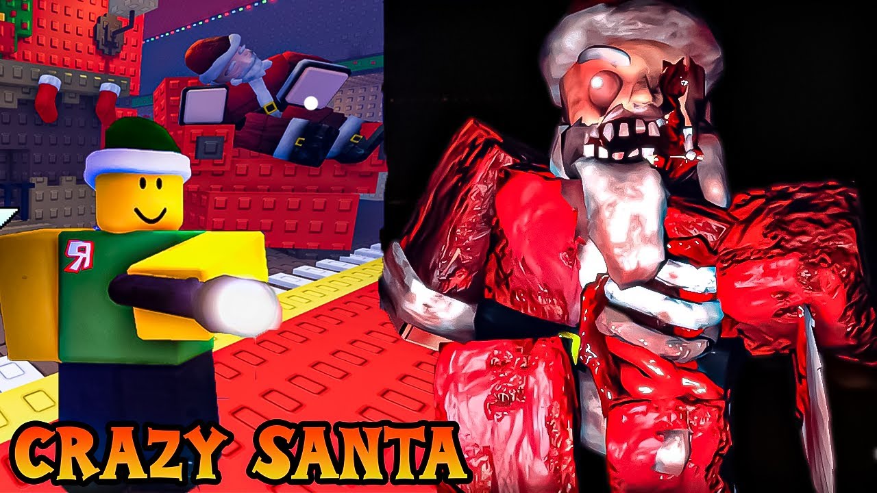 A Crazy Weird  Santa - Claus Carnage [ Full Walkthrough ] -  Roblox