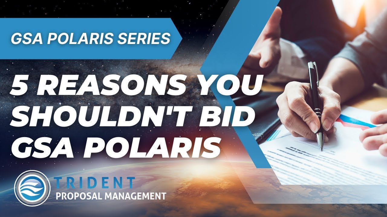 5 Reasons You Shouldn't Bid GSA Polaris