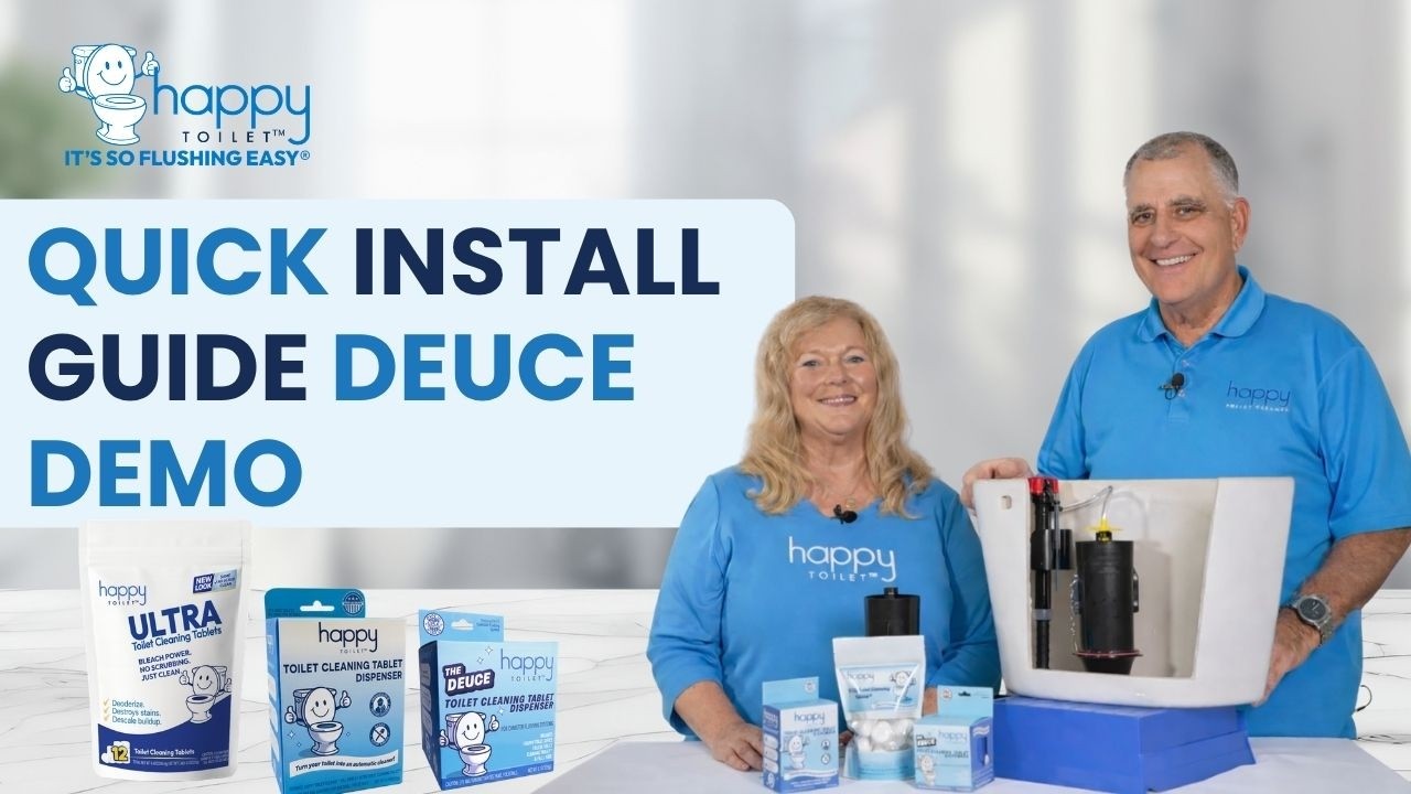 Happy Toilet Deuce Koler Canister Quick Install Directions