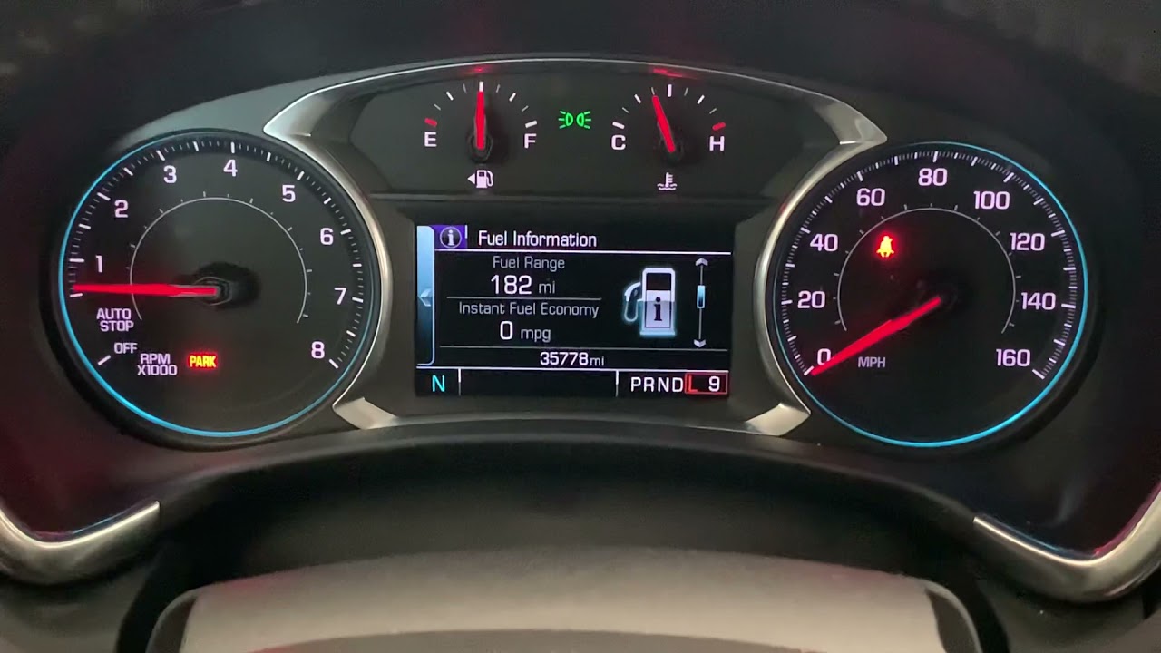 Как обойти систему «старт/стоп» на автомобилях Chevy Equinox, Malibu, Traverse, Cruze