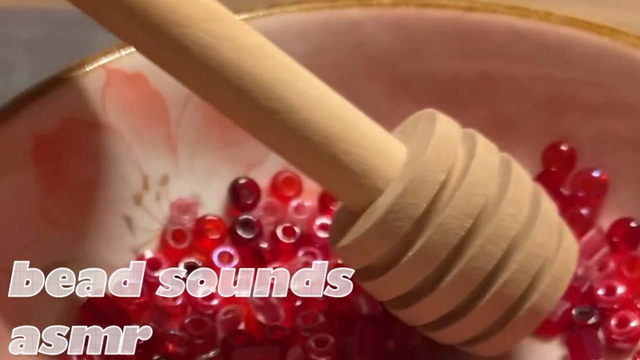 [ASMR] ❤️ bead sounds 😴 | lofi