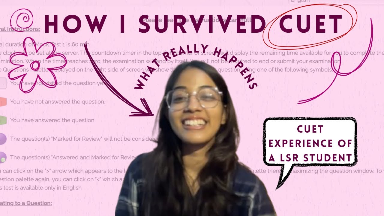 I gave CUET and survived😋(my honest experience)| CUET Storytime