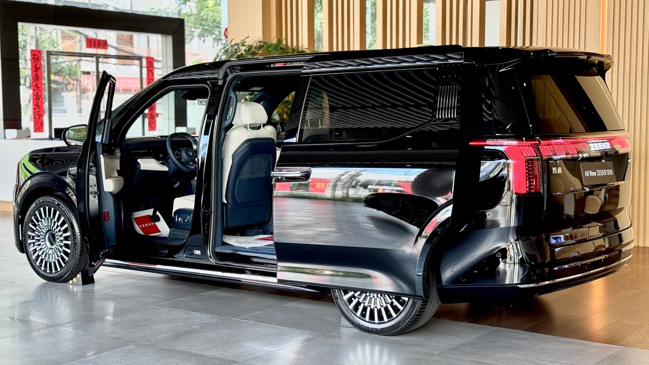 New ZEEKR 009 ( 2025 ) - Features High-Tech Luxury MPV
