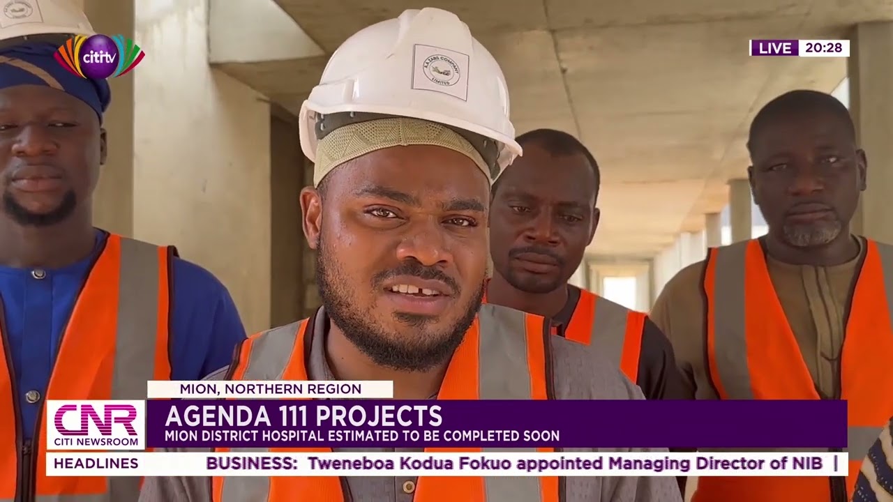 Agenda 111 Projects: Mion District Hospital estimated to be completed soon