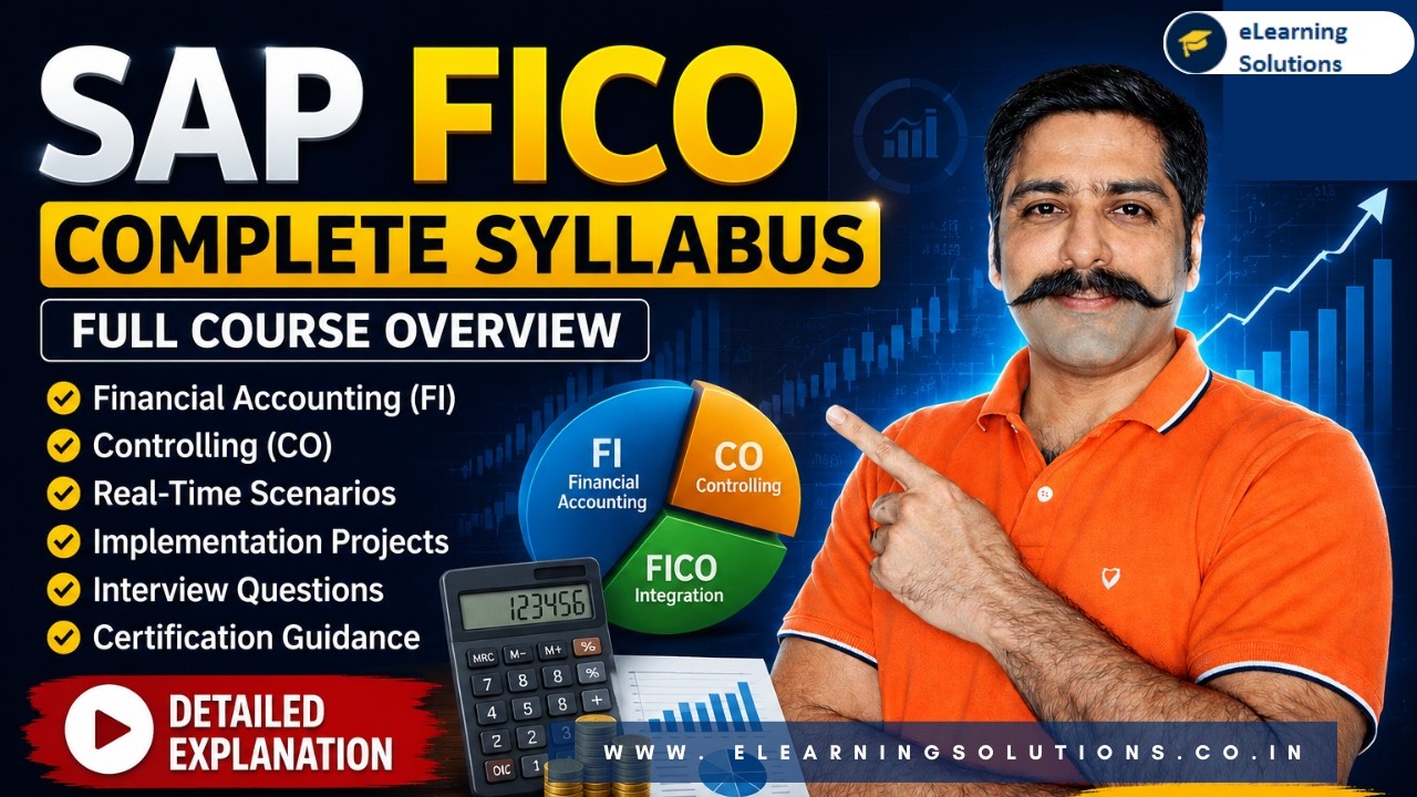 SAP FICO Complete Syllabus 2026 | Full Course Roadmap for Beginners