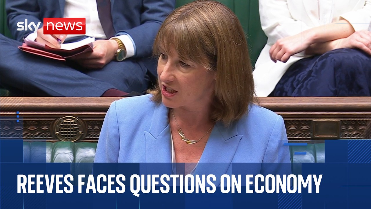 Chancellor Rachel Reeves faces Treasury Questions