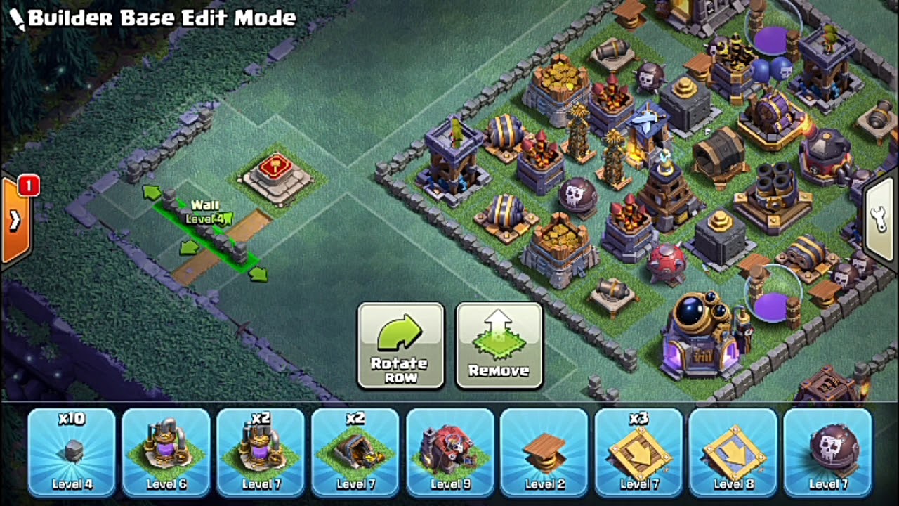 Builder hall 8(BH 8) best anti 3 star base to push 5300+ trophy with defense reply| anti all troops