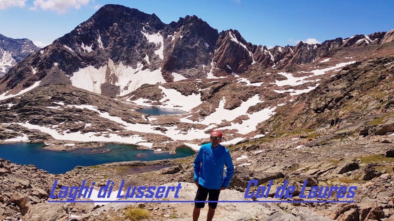 Laghi di Lussert 2910m Col de Laures 3036m Valle di Cogne (AO) 18 Luglio 2020