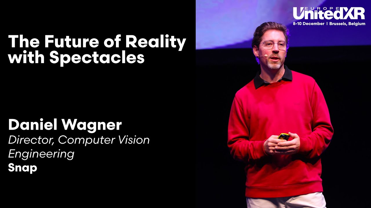 The Future of Reality with Spectacles | Daniel Wagner, Snap