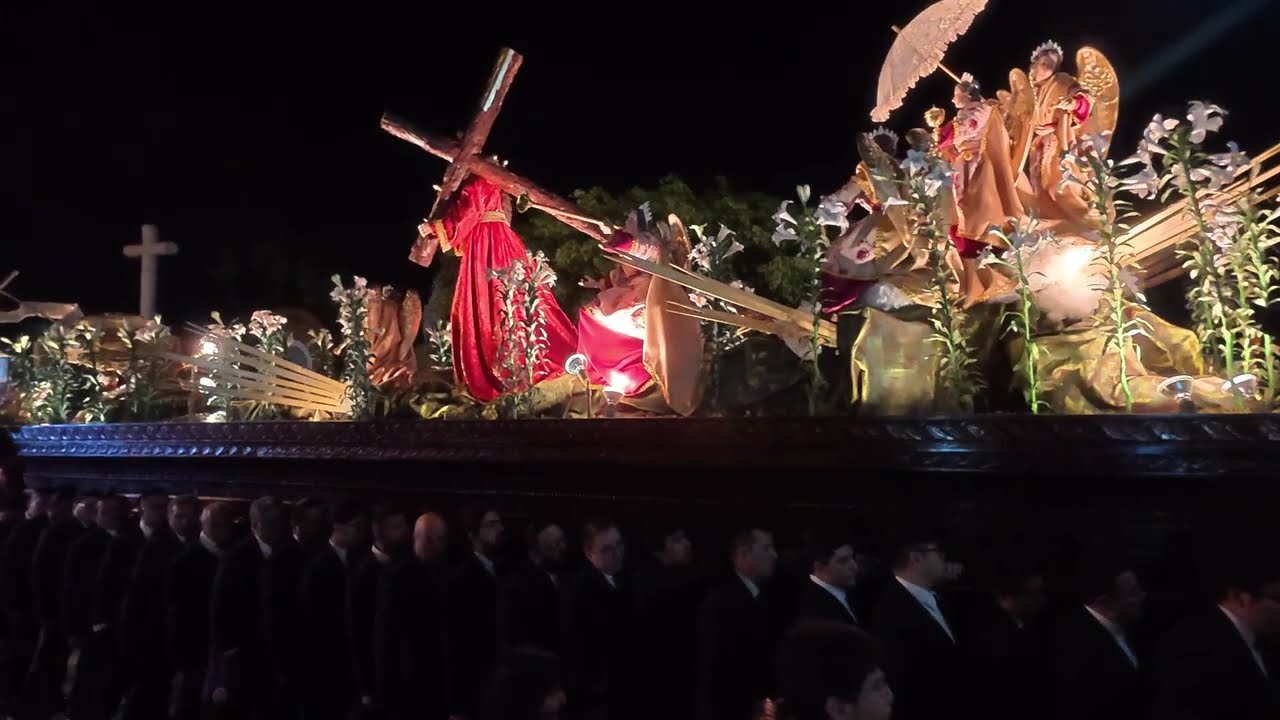 Semana Santa 2026 Guatemala: Entrada Jesús Nazareno de las Angustias, Iglesia San José Obrero zona 7