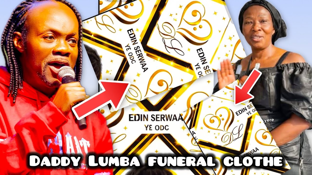 L@eked Daddy Lumba celebration of life Cloth now available 