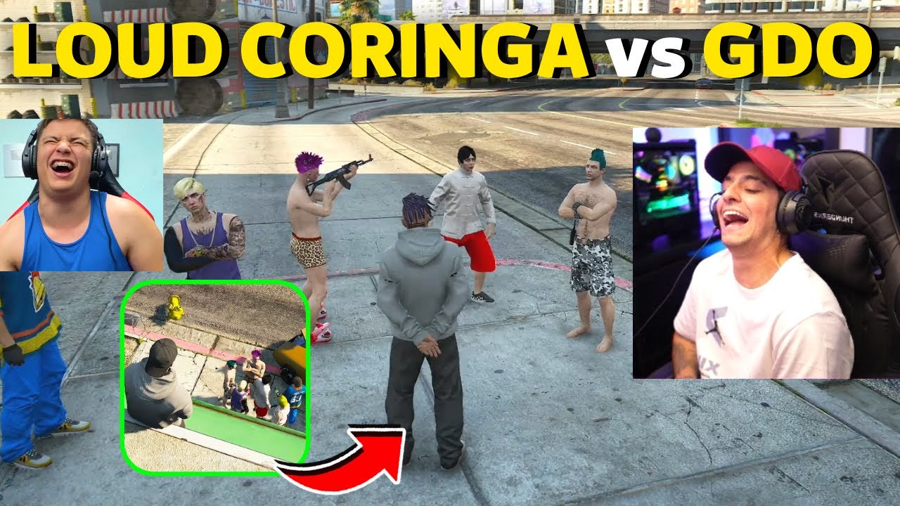 LOUD CORINGA OUVIU A CONVERSA DO PAULINHO O LOKO COM A GDO E FOI COBRADO