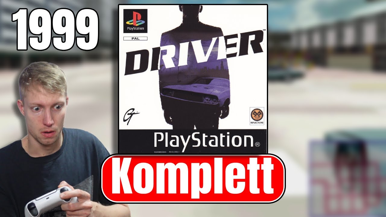 DRIVER 🏎️  (PS1) 1999 Ganzes Spiel - deutsch & blind