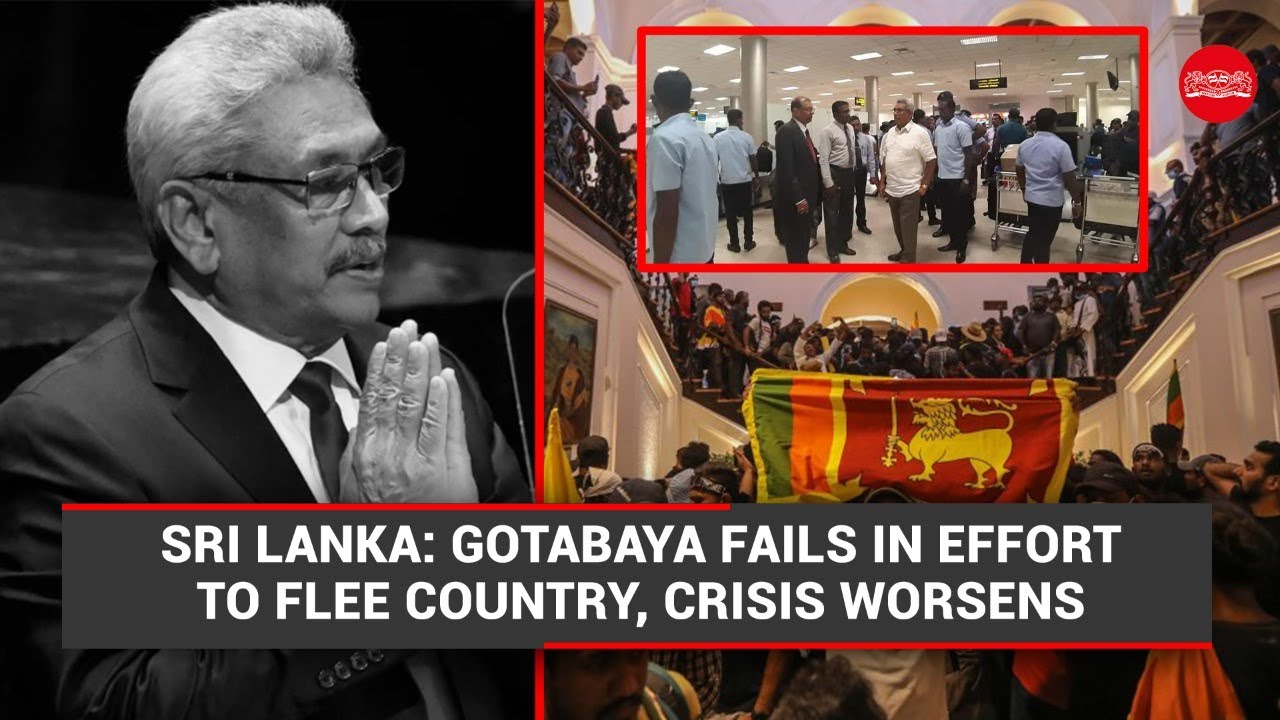 Sri Lanka Crisis: Gotabaya fails in effort to flee country; President considering escape by Sea