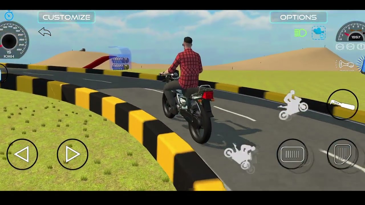 Indian Splendor Bike Adventure Video Game😱