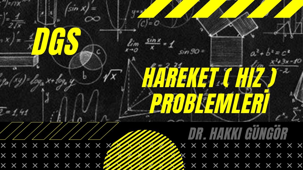 DGS ÇIKMIŞ HAREKET (HIZ) PROBLEMLERİ