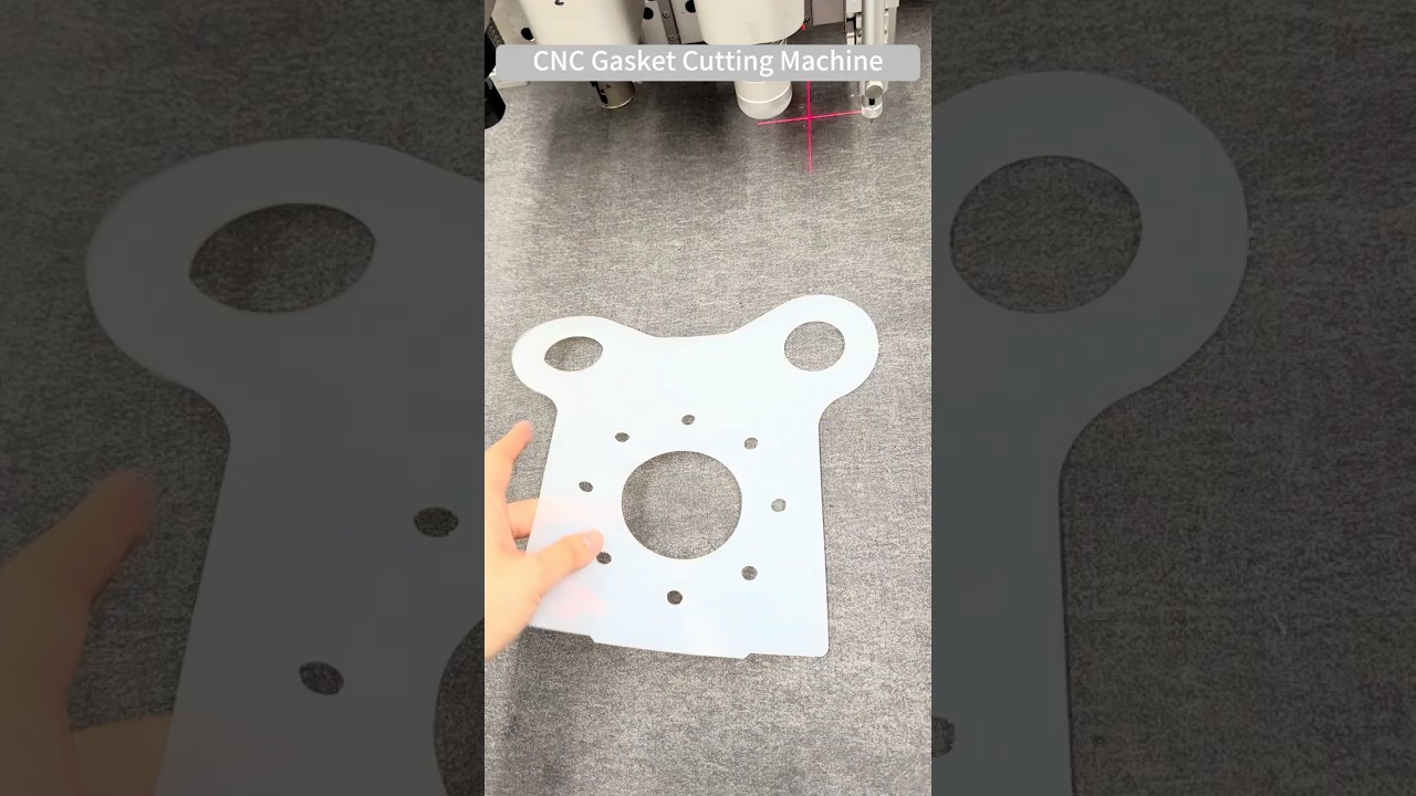 CNC Gasket Cutter Machine | Dieless Gasket Making Machine  #oscillatingknifecuttingmachine