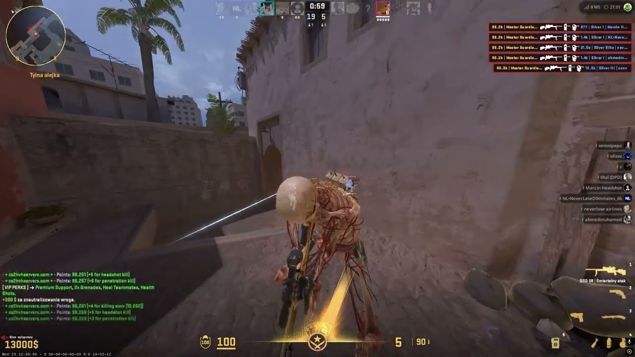 #cs2 hvh highlights (5-7k) #19 ft. #neverlosecc