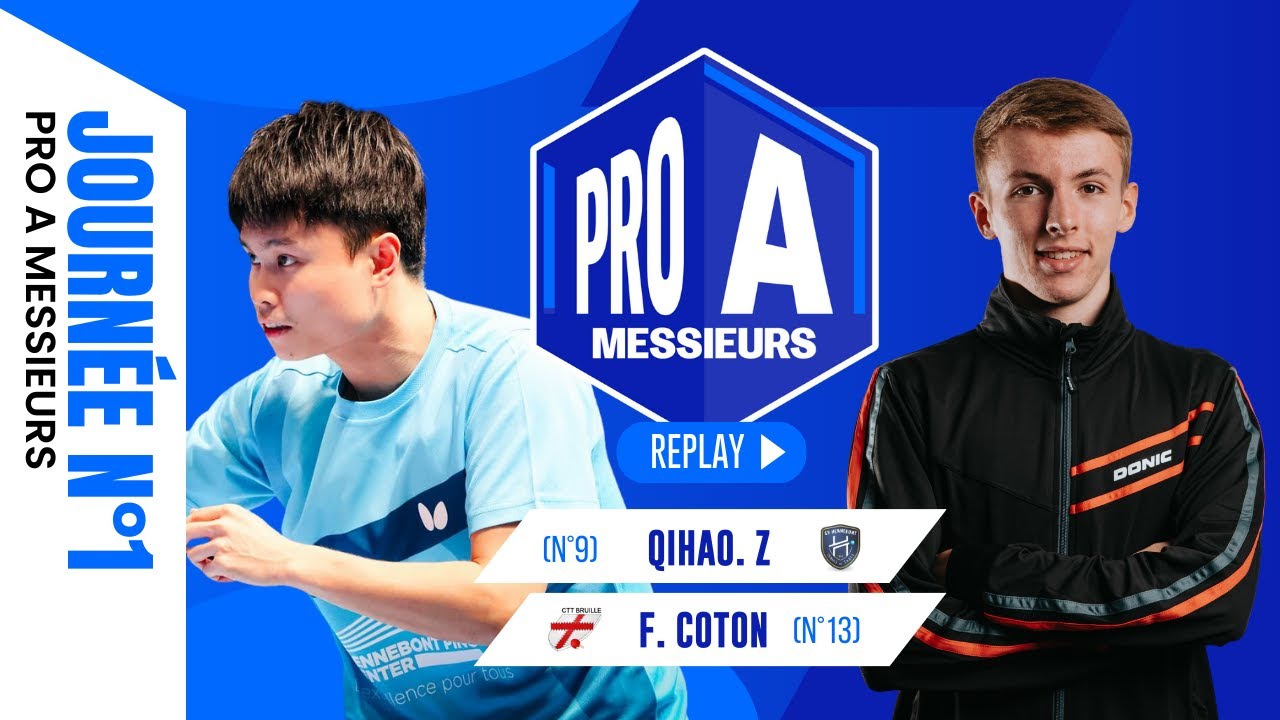 QIHAO Zhou vs Flavien COTON | J1 | GV HENNEBONT - BRUILLE CTT  | PRO A