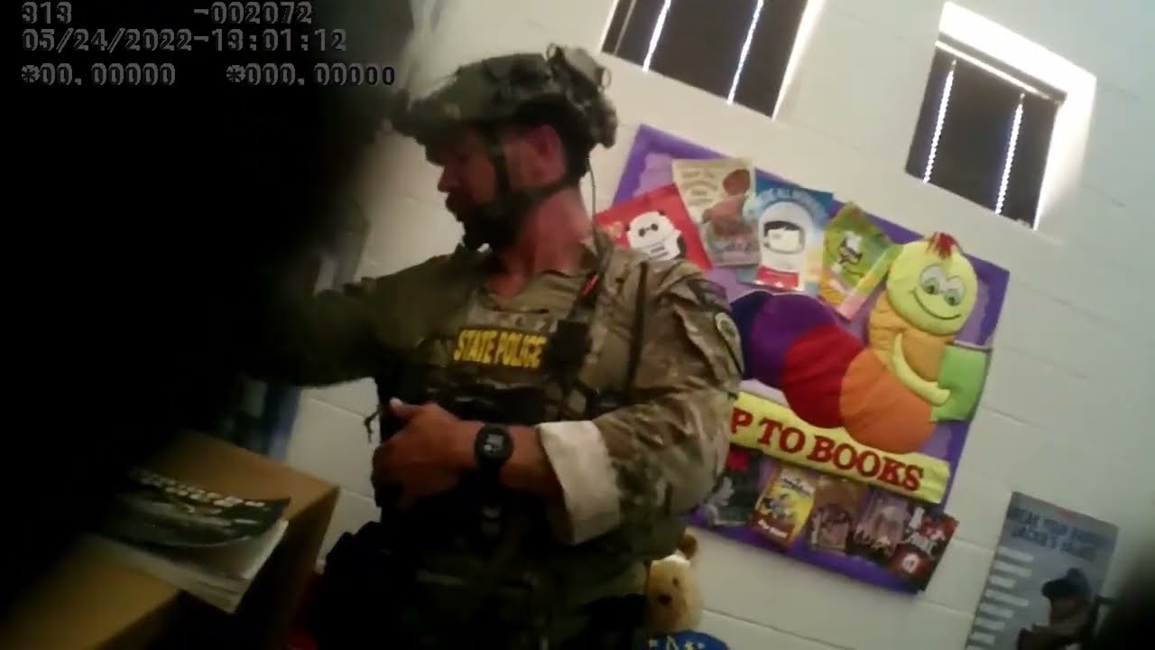 Uvalde School Shooting: Body cam of officer clearing classrooms after breach