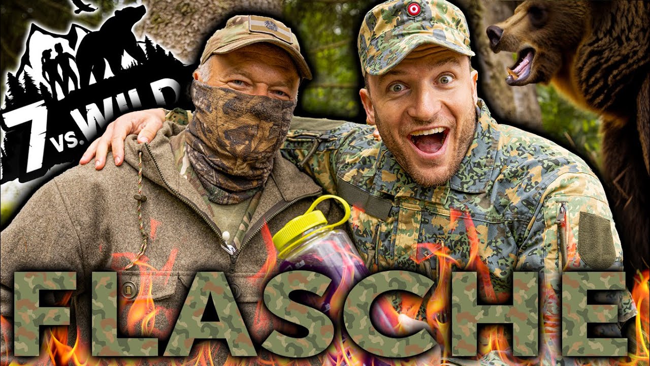 7 vs. WILD FLASCHE vom JAGDKOMMANDO - WICHTIGE TIPPS vom SURVIVAL EXPERTEN | 7 Vs. Wild Vorbereitung
