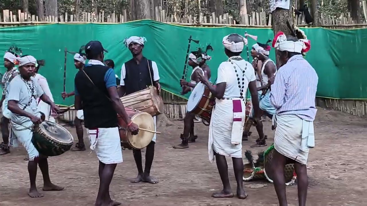 DHURWA TRIBAL COMMUNITY TRADITIONAL DANCE BASTAR CHHATTISGARH 
