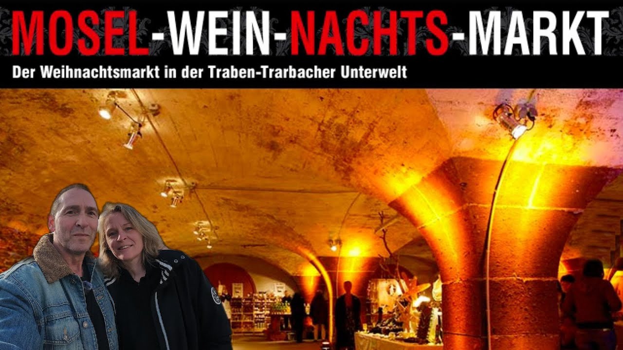 Mosel-Wein-Nachts-Markt: Der EINZIGE Unterirdische Weihnachtsmarkt in Deutschland! 🎅🍷