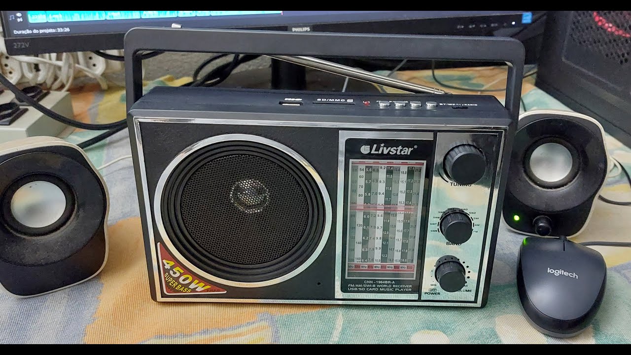 Unboxing e Apresentação do Rádio  Lívstar  modelo  CNN 1964BR