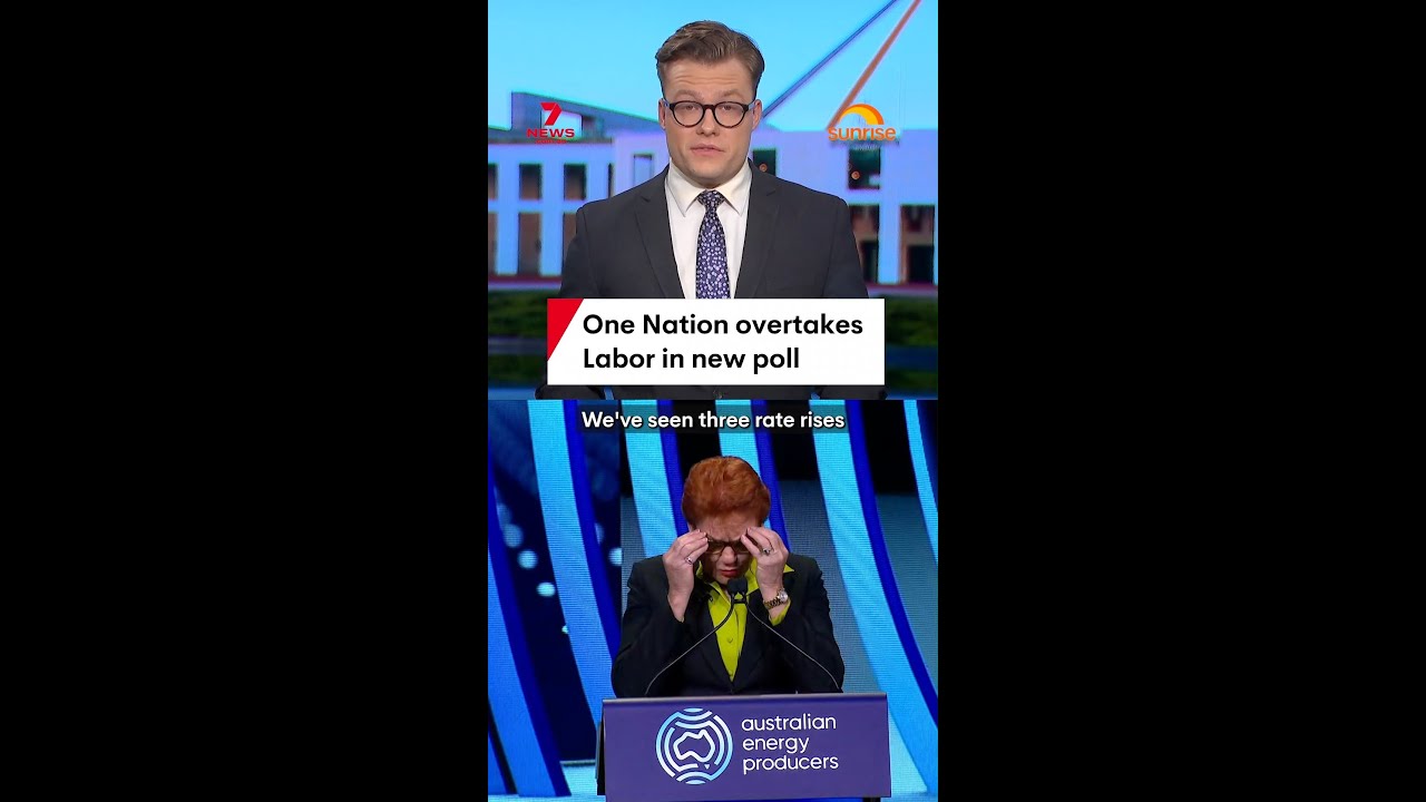 В новом опросе партия One Nation обогнала Лейбористскую партию.