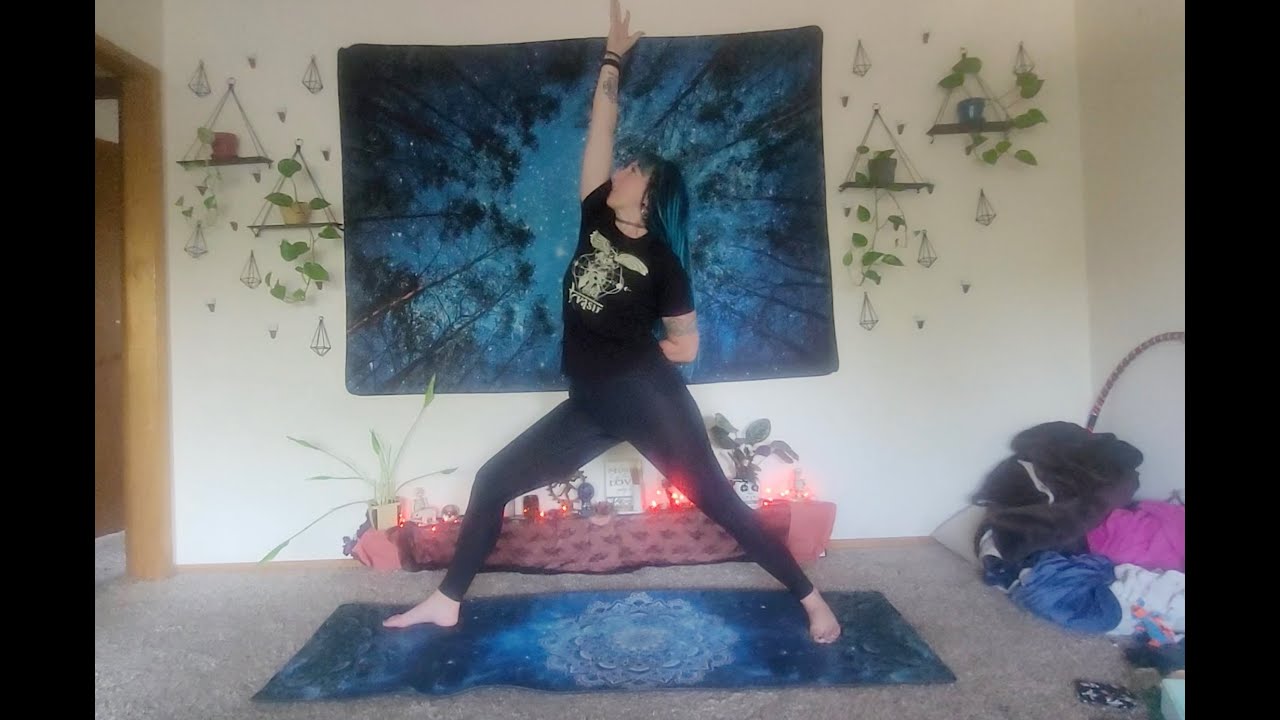 DEEP DARK YOGA - Doom Metal Yoga - 20 Minute Practice for Shoulders August 1 2024