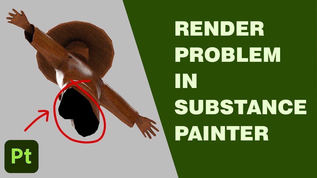 Solve Problem While Rendering In Substance Painter