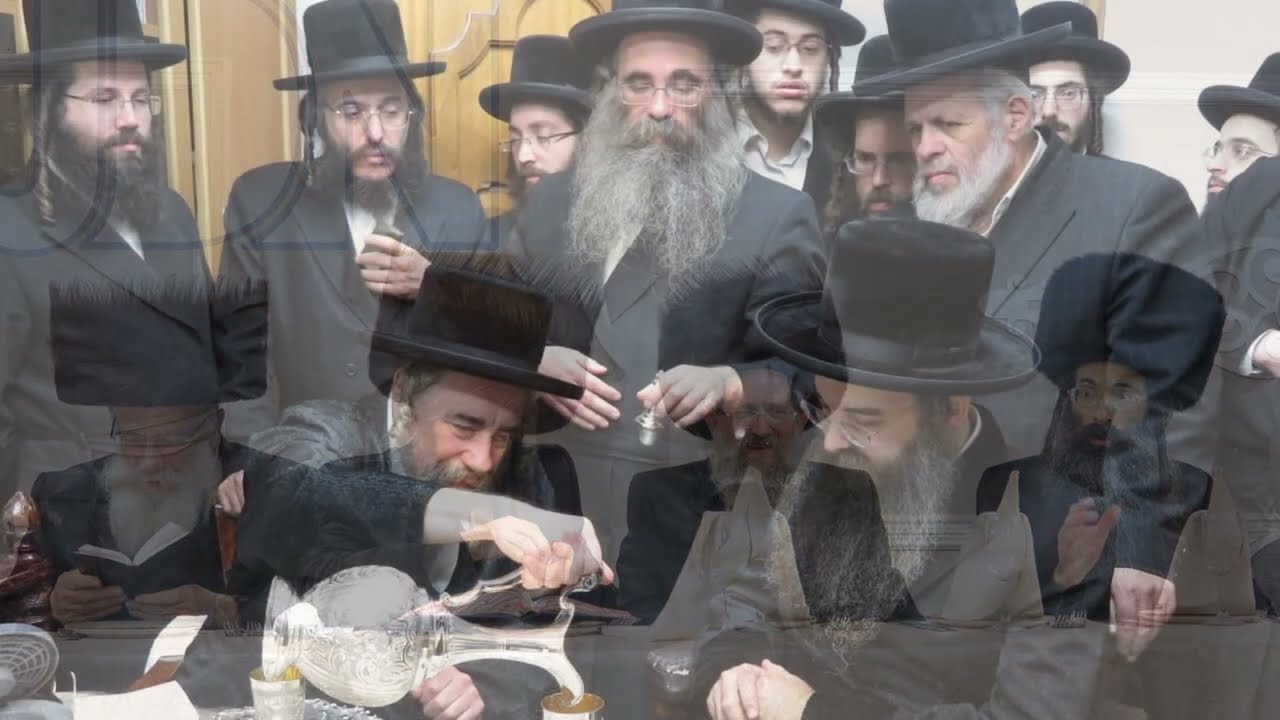 קול רינה וישועה באהלי צדיקים - אלע חסידים דער רבנים א שמחה מיט א גנץ ברען