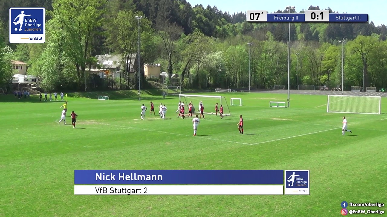 B-Junioren - 0:1 - Nick Hellmann - VfB Stuttgart 2