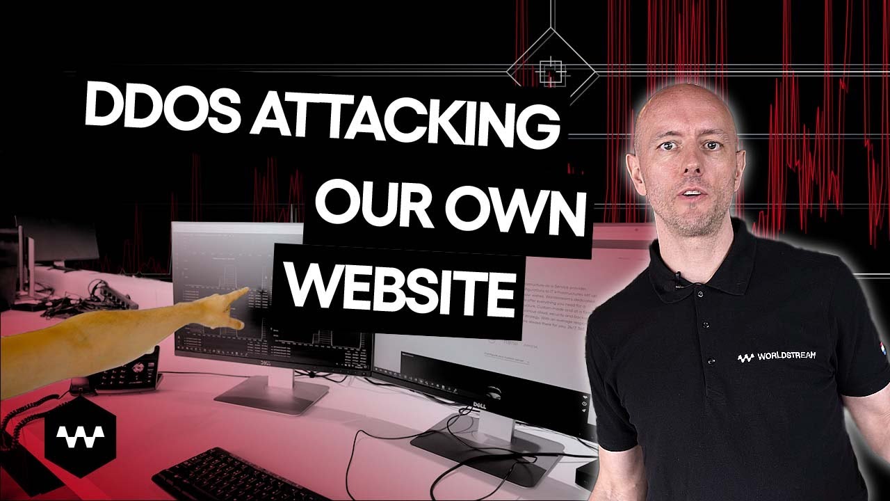 DDoS ATTACKING our own WEBSITE, what will happen? Worldstream WorldShield EXPLAINED