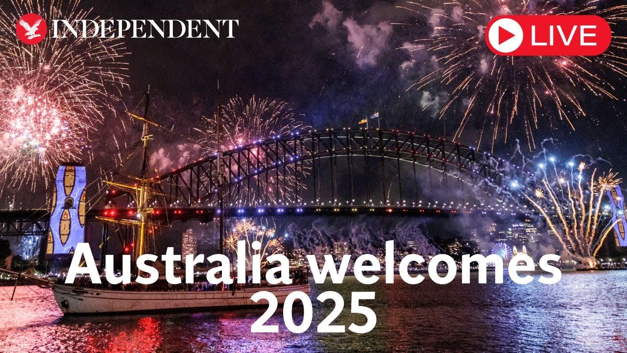 Live: Sydney Harbour welcomes 2025 with huge New Year's Eve fireworks display