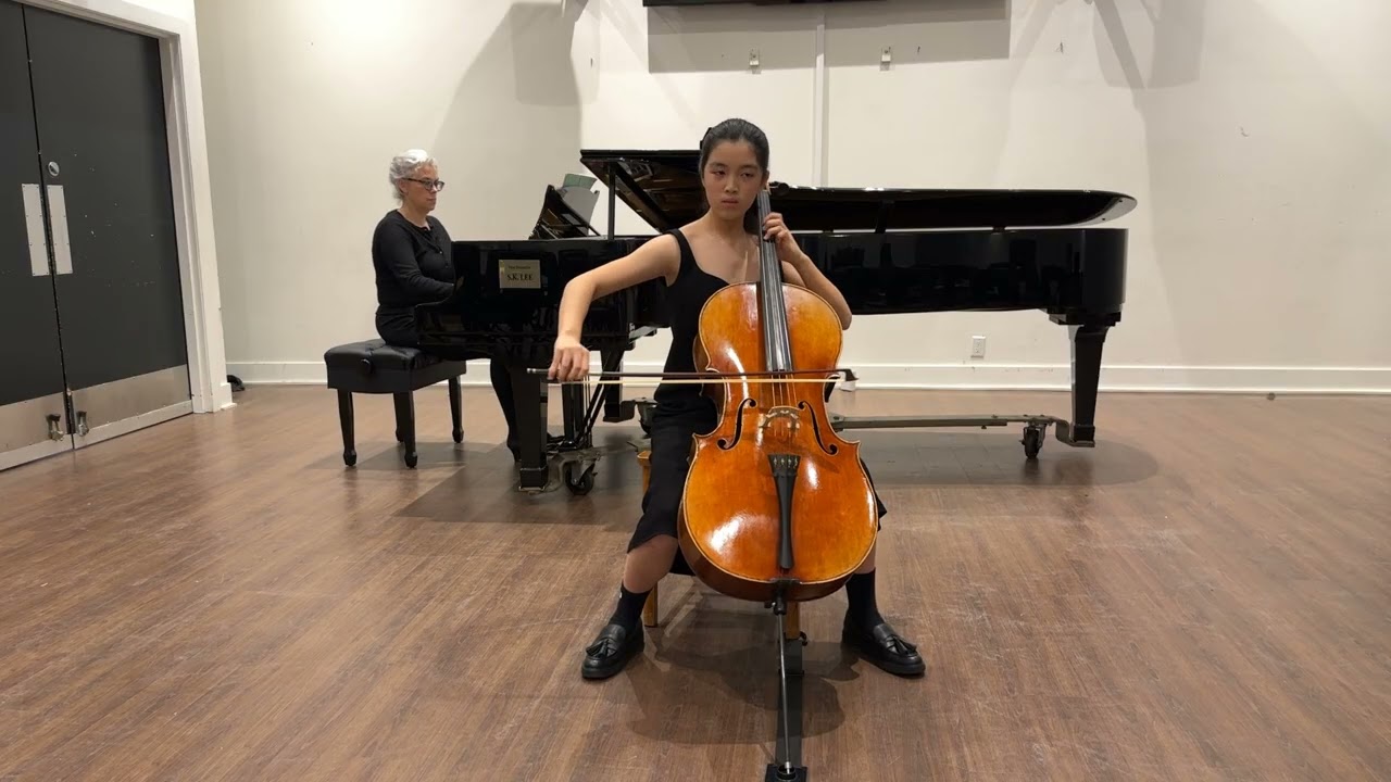 Geneva Junior Music Competition 2025   Junior C   Cello   Tianqi Huang