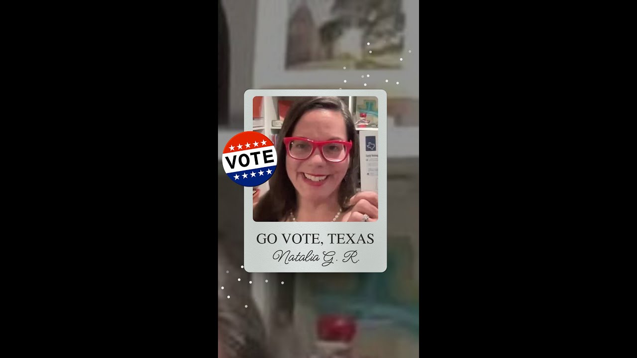 Natalia G. R. for Get Out The Vote