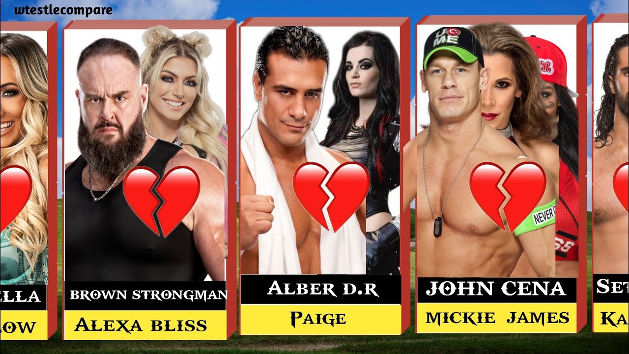 WWE Couples Who Dated in Real Life and Broke Up